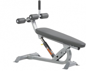 HOIST Home Bench Systems/Freeweight Products Adjustable Ab Bench HF-4264s
