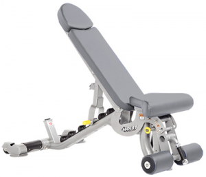 HOIST Commercial Freeweight Line Super Flat/Incline/Decline Bench CF-3165s