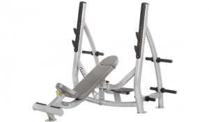 HOIST Commercial Freeweight Line Incline Olympic Bench CF-3172s