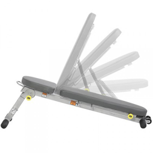 HOIST Home Bench Systems/Freeweight Products Folding Five Position Bench HF-4145s