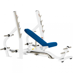 HOIST Commercial Freeweight Line Three Way Olympic Bench Flat/Incline/Decline CF-2179s