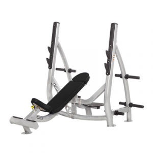 HOIST Commercial Freeweight Line Incline Olympic Bench CF-3172s