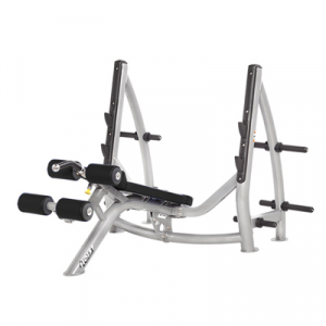 HOIST Commercial Freeweight Line Decline Olympic Bench CF-3177s