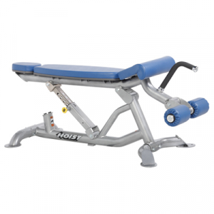 HOIST Commercial Freeweight Line Super Adjustable Flat/Decline Bench CF-3162s